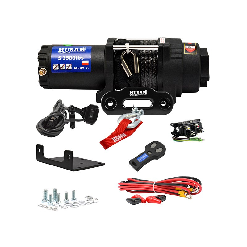 BST S 3500lbs 12v syntetiskt rep