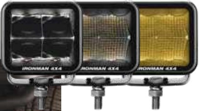 Ironman 20 W Cube Flood Beam LED-valo, 70 x 64mm, punainen
