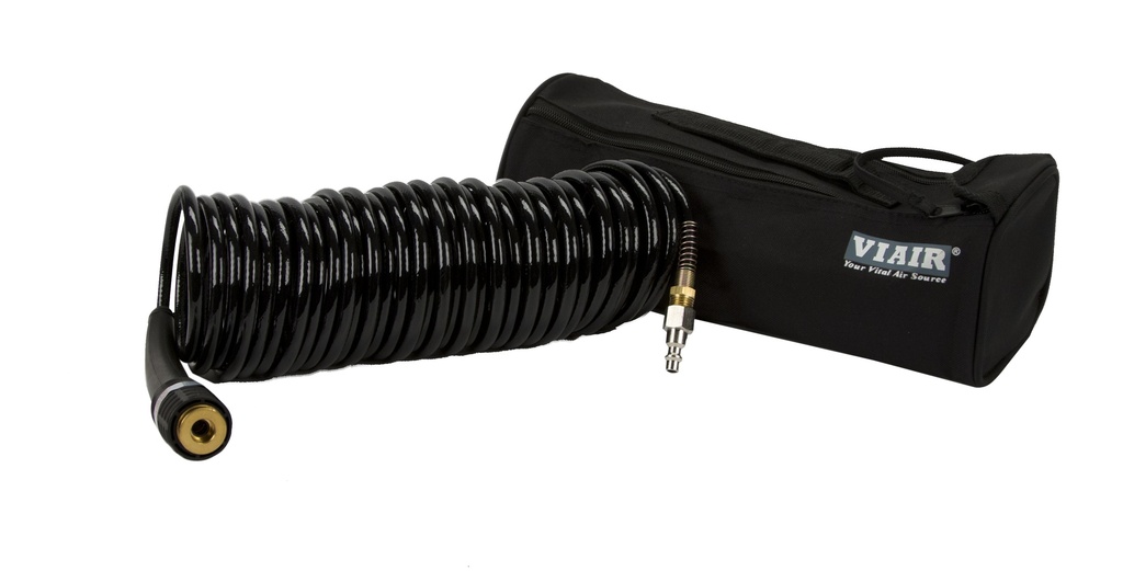 30 Ft. Extension Black Braided Coil Hose