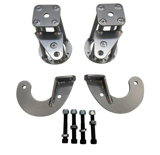 HD RAISERS FOR SHOCKS FRONT, Land Rover