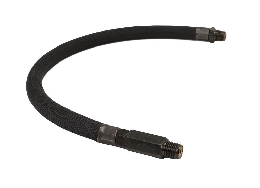 24" x 1/4" Ruostumaton Tuloletku