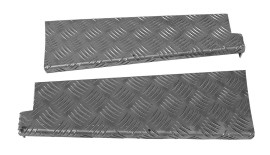 CORNER skydds panel plåt 2 MM-svart