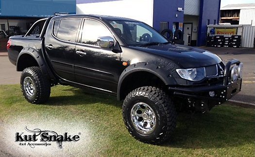 FENDER FLARES MITSUBISHI L200 06- 75mm