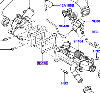 Gasket - EGR Cooler
