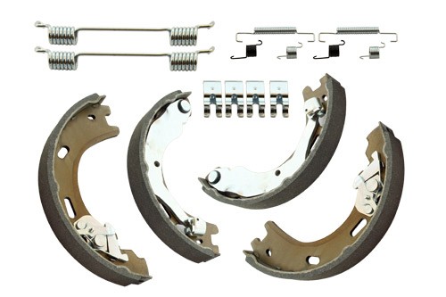 Parking Brake Shoe Kit, Land Rover/Range Rover