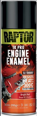 Raptor Motorblock Färg Röd