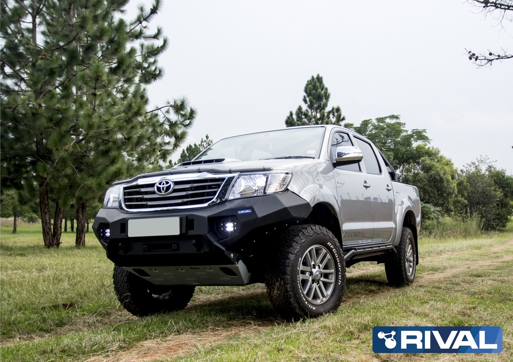 Hilux Vigo 2011-2015 AL Front Bumper-Worklamp