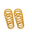 PAIR OF FRONT SPRINGS +5 CM YELLOW