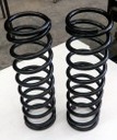PAIR OF FRONT SPRINGS +5 CM BLACK