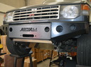 FRONT SQUARED WINCH BUMPER MITSUBISHI PAJERO