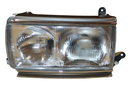 left headlight, manual adjust