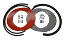 KIT BEADLOCK 15" RED TO WELD ON