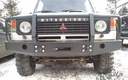 Front winch bumper with bullbar Pajero 1