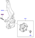 Hub mounting bolt