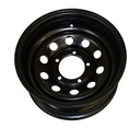 TYREX MODULAR HD STEEL WHEEL ET 0 6X15 BLACK FOR SUZUKI