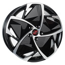 BARZETTA ELETTRICO BLACK POLISHED SÄHKÖAUTON 8x19 5/108 ET45 CB63.4