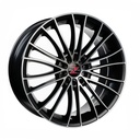 BARZETTA MAGNIFICO BLACK POLISHED 8.5x19 5/100 ET35 CB66.6
