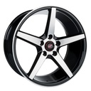 BARZETTA CAPITANO BLACK POLISHED 8.5x19 5/114.3 ET40 CB71.6