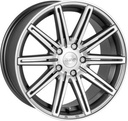 ACC VULTURE MATT GRAPHITE / MATT POLISHED 8x17 5/112 ET30 CB66.5