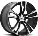 R-SERIES R3 BLACK POL 10x21 5/120 ET20 CB74.1