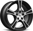 SPATH SP01 TRAILER BLACK MATT POL 5.5x13 5/112 ET30 CB66.6