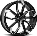 BROCK RC34 BLACK FULL POL 6.5x16 4/100 ET45 CB60.1
